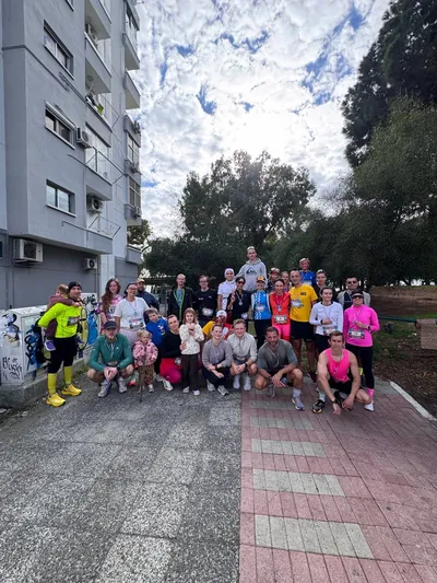 A photograph from the 2025 Limassol Santa Run.