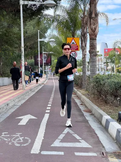 A photograph from the 2025 Limassol Santa Run.