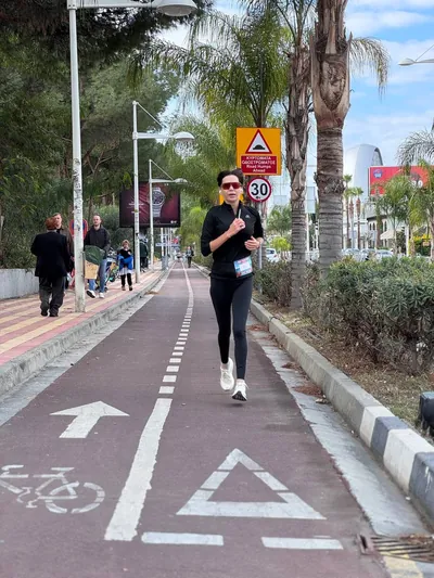 A photograph from the 2025 Limassol Santa Run.