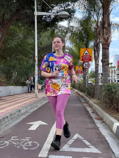 A photograph from the 2025 Limassol Santa Run.