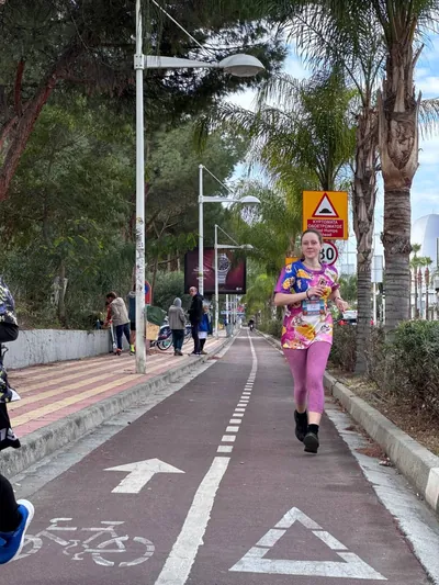 A photograph from the 2025 Limassol Santa Run.