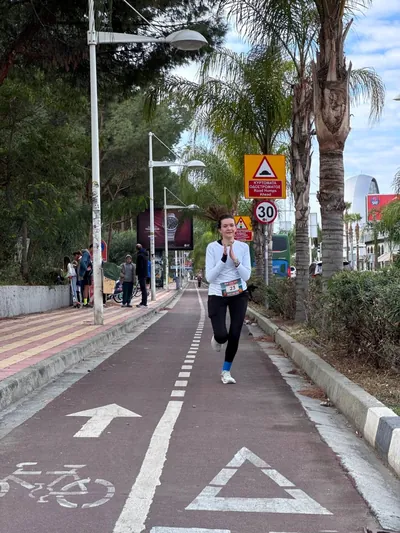 A photograph from the 2025 Limassol Santa Run.