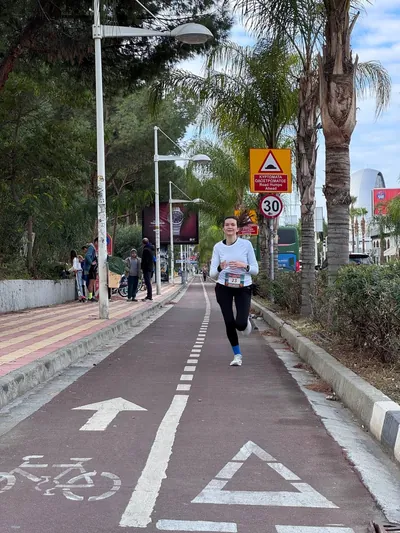 A photograph from the 2025 Limassol Santa Run.