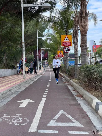 A photograph from the 2025 Limassol Santa Run.