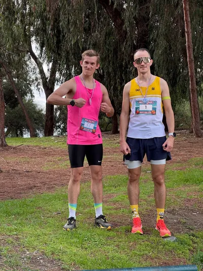 A photograph from the 2025 Limassol Santa Run.