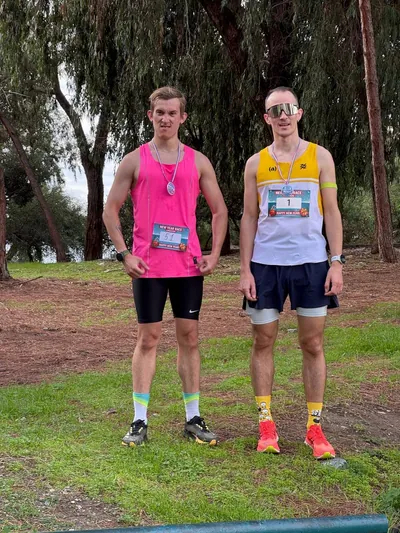 A photograph from the 2025 Limassol Santa Run.