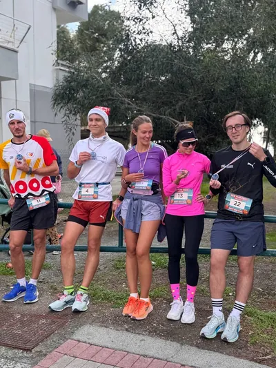 A photograph from the 2025 Limassol Santa Run.