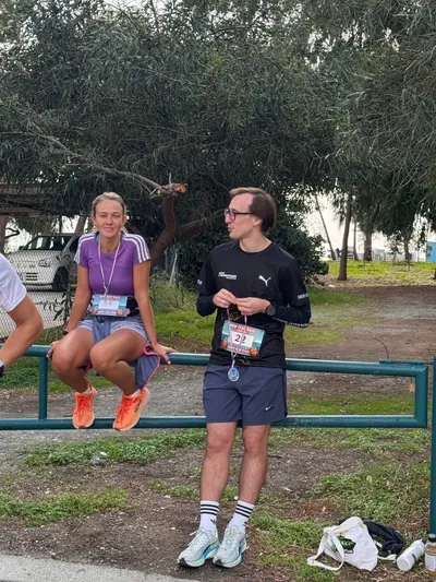 A photograph from the 2025 Limassol Santa Run.