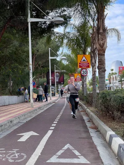 A photograph from the 2025 Limassol Santa Run.