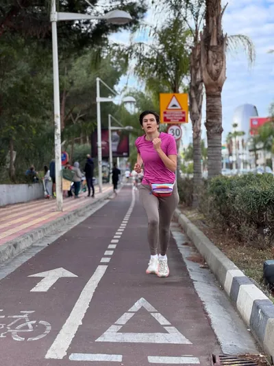 A photograph from the 2025 Limassol Santa Run.