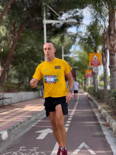 A photograph from the 2025 Limassol Santa Run.