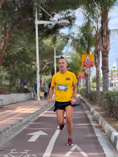 A photograph from the 2025 Limassol Santa Run.