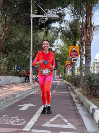A photograph from the 2025 Limassol Santa Run.