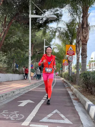 A photograph from the 2025 Limassol Santa Run.