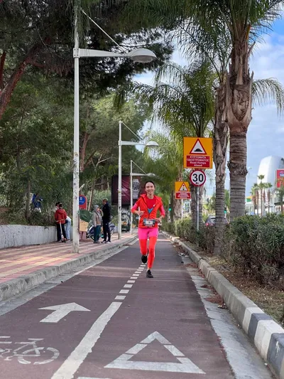A photograph from the 2025 Limassol Santa Run.