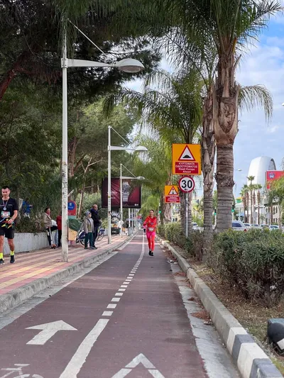 A photograph from the 2025 Limassol Santa Run.