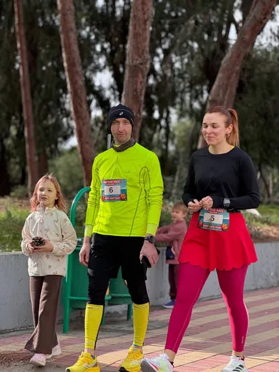 A photograph from the 2025 Limassol Santa Run.
