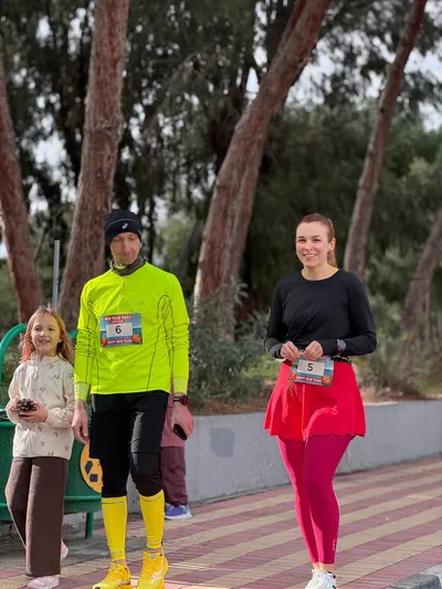 A photograph from the 2025 Limassol Santa Run.