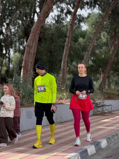 A photograph from the 2025 Limassol Santa Run.