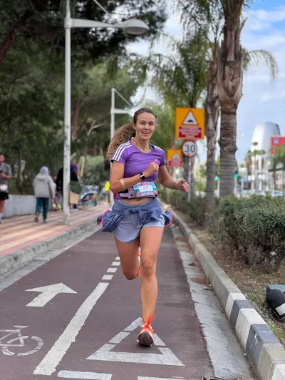 A photograph from the 2025 Limassol Santa Run.