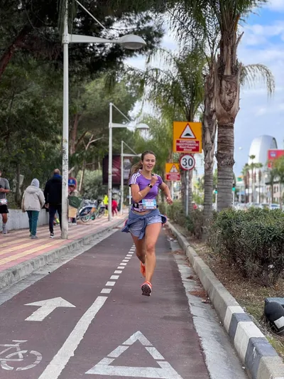 A photograph from the 2025 Limassol Santa Run.