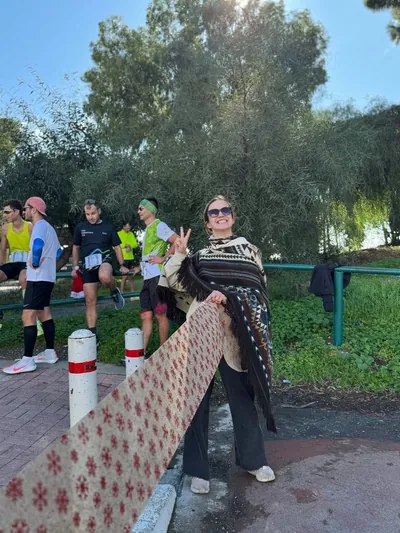 A photograph from the 2024 Limassol Santa Run.